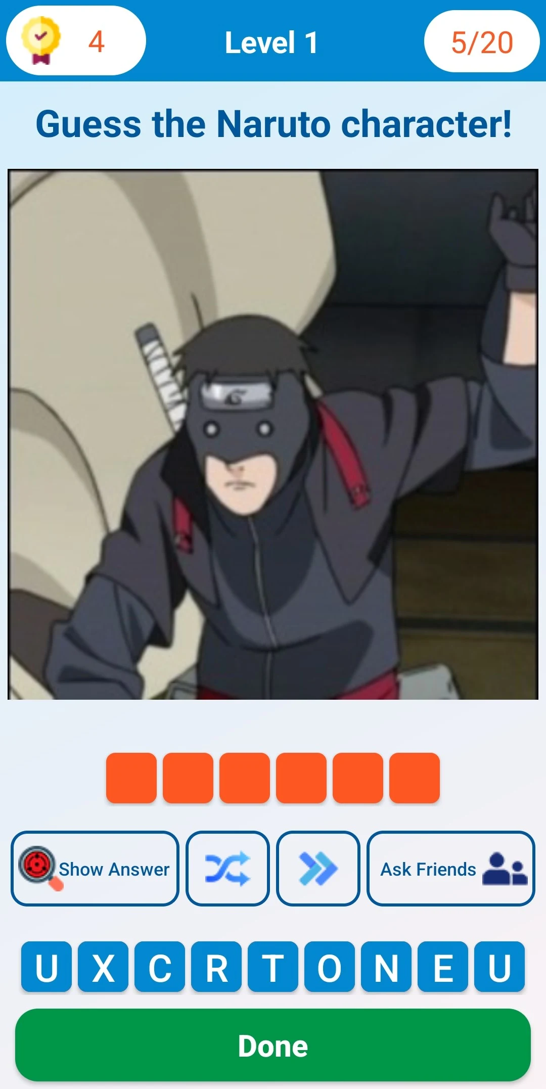 Shinobi Quiz - Offline screenshot